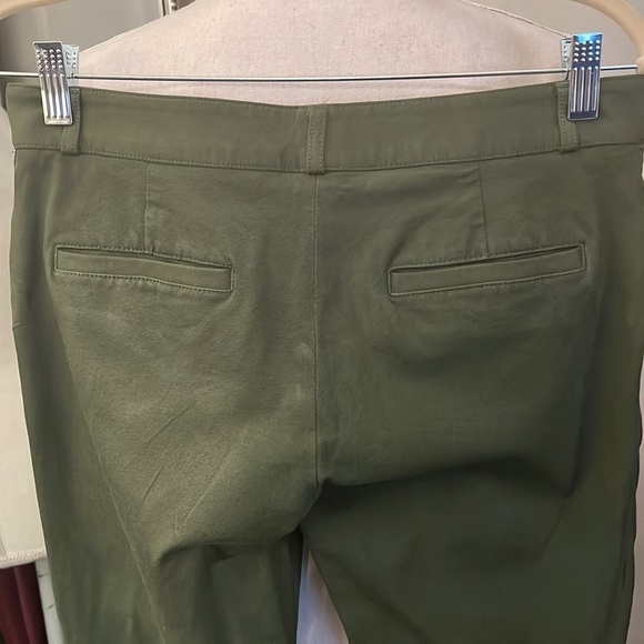 Banana Republic Khaki Green Sloan Pant Size 4 - Picture 7 of 9